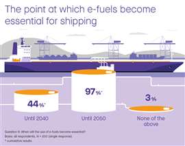 E-fuels in shipping
