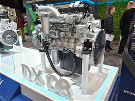 DX08 engine from HD Hyundai Infracore