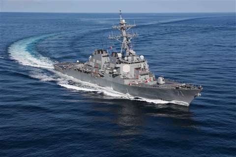 U.S. Navy USS Ross (DDG 71) guided-missile destroyer