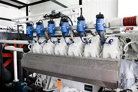 Motortech gas engine system